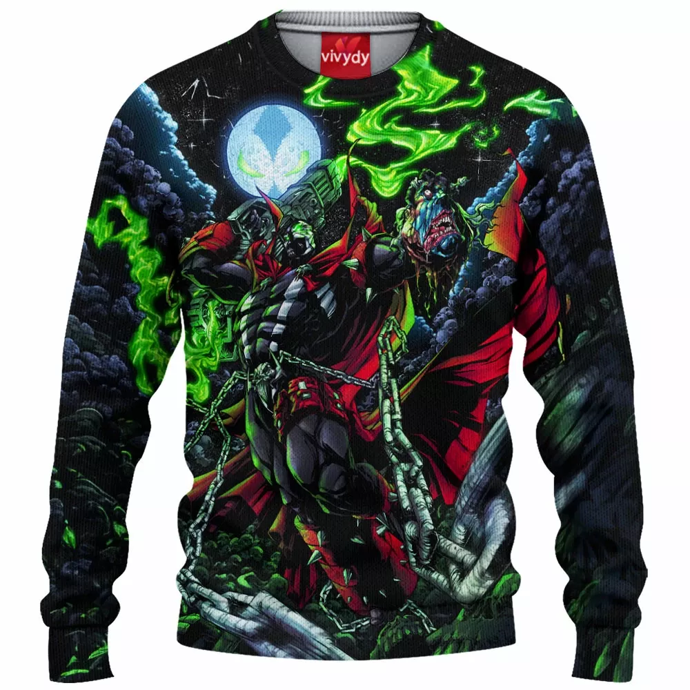 Spawn S Battle Ist Knitted Sweater