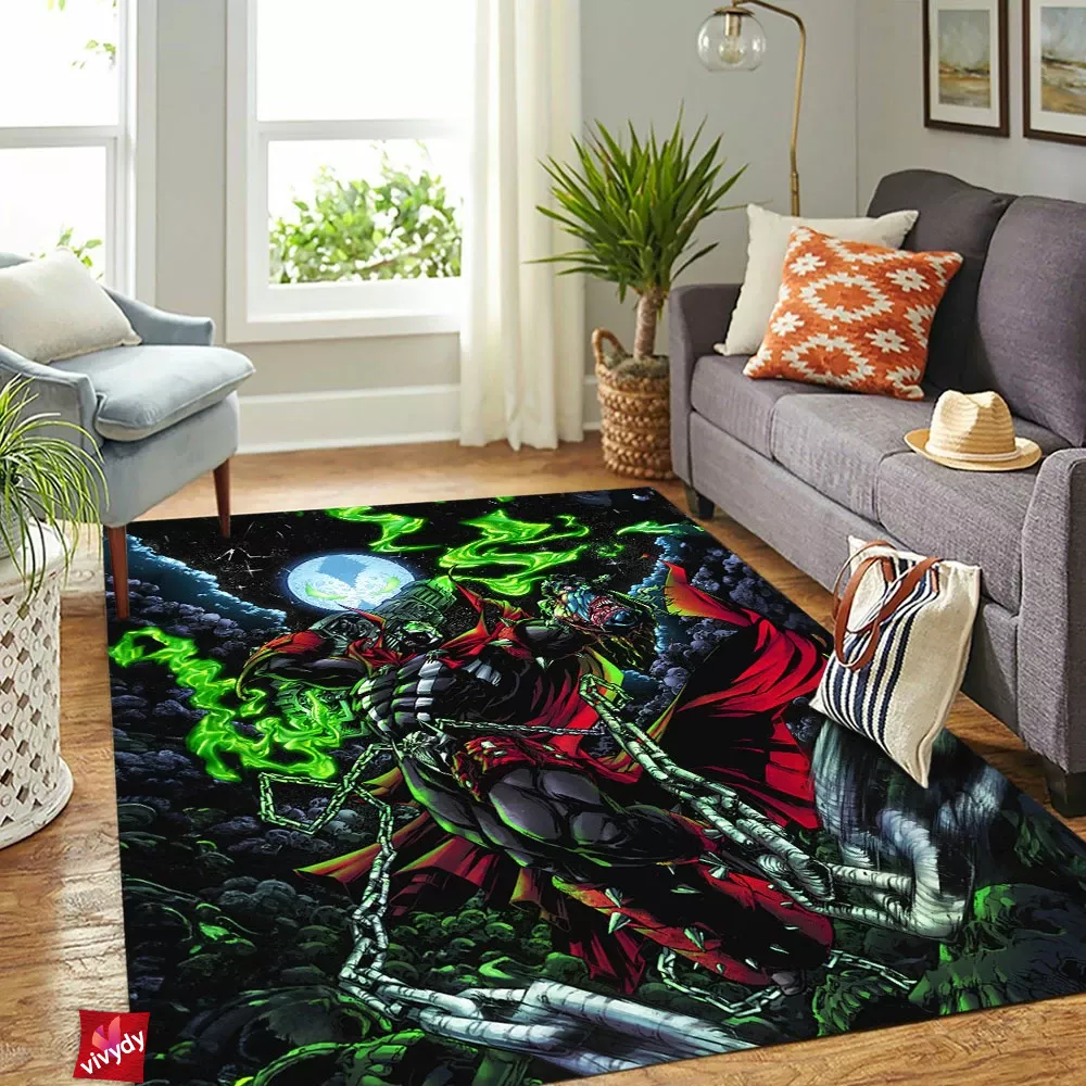 Spawn S Battle Ist Rectangle Rug