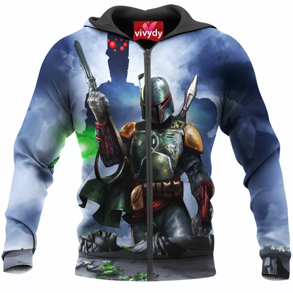 Boba Fett Zip Hoodie