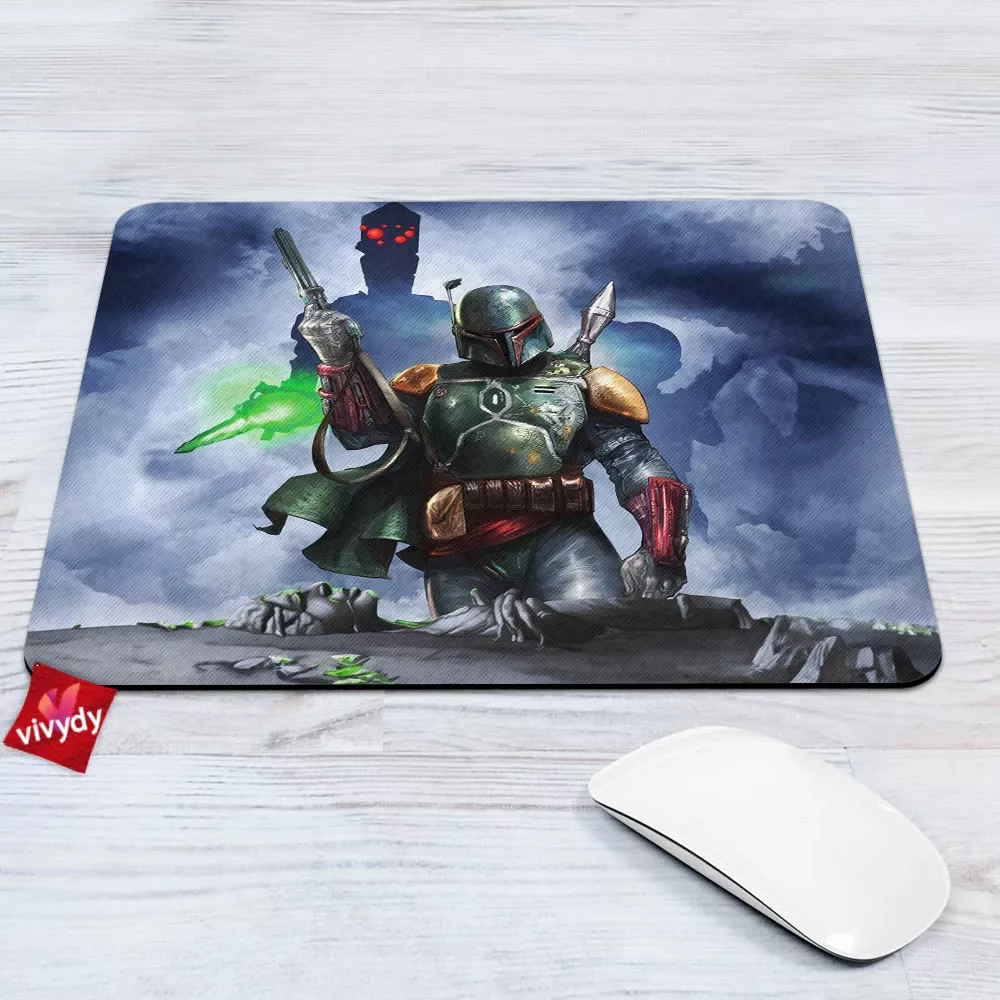 Boba Fett And The Bounty Hunters Mouse Pad