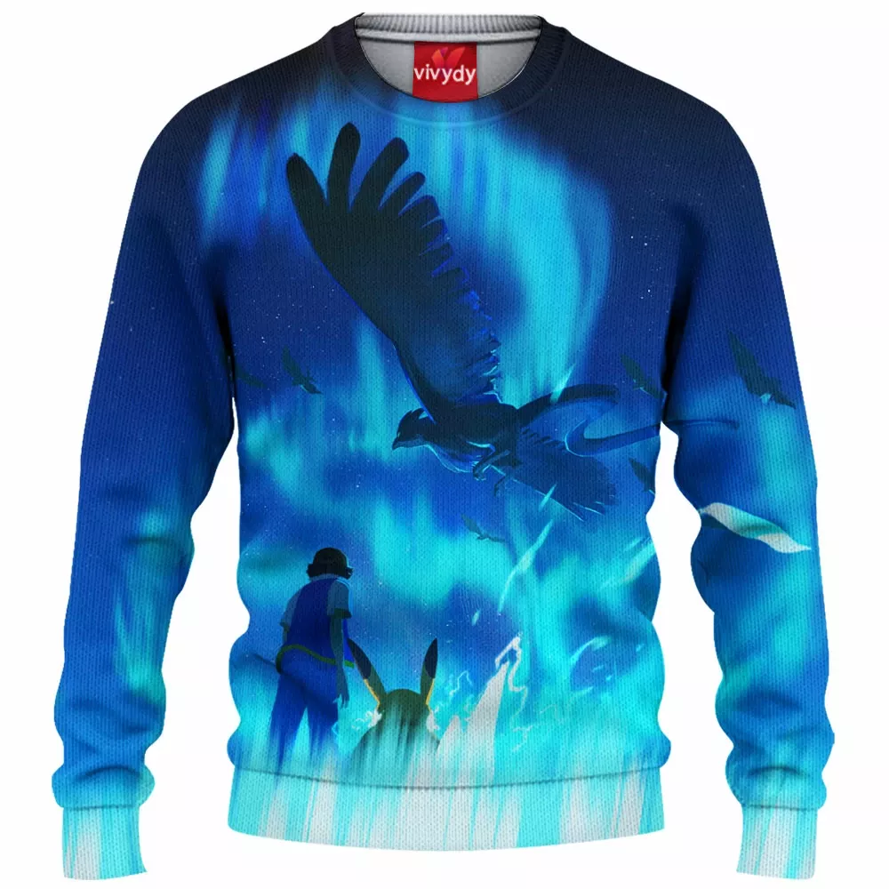 Challenging Articuno Knitted Sweater