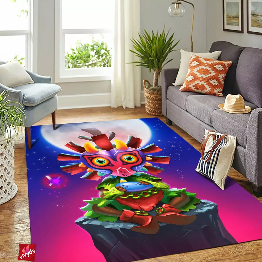 Skull Kid Rectangle Rug