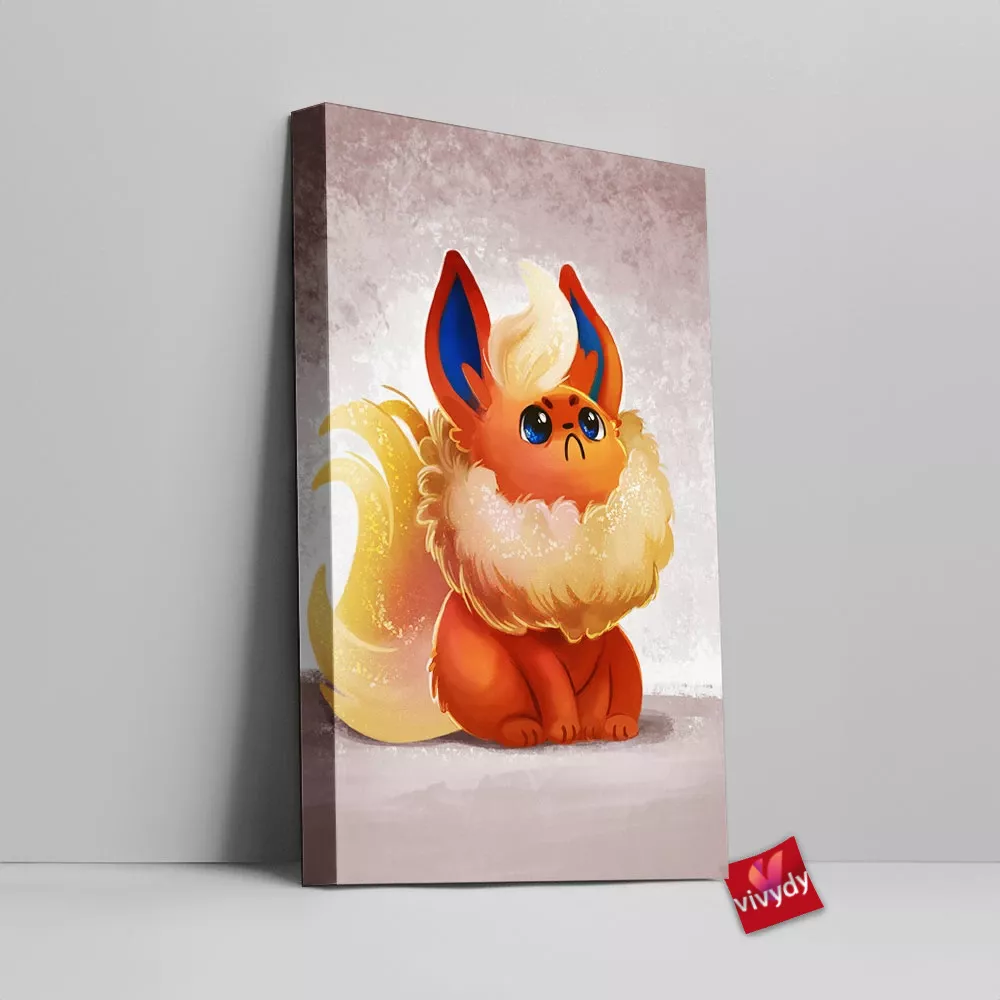 Flareon Canvas Wall Art