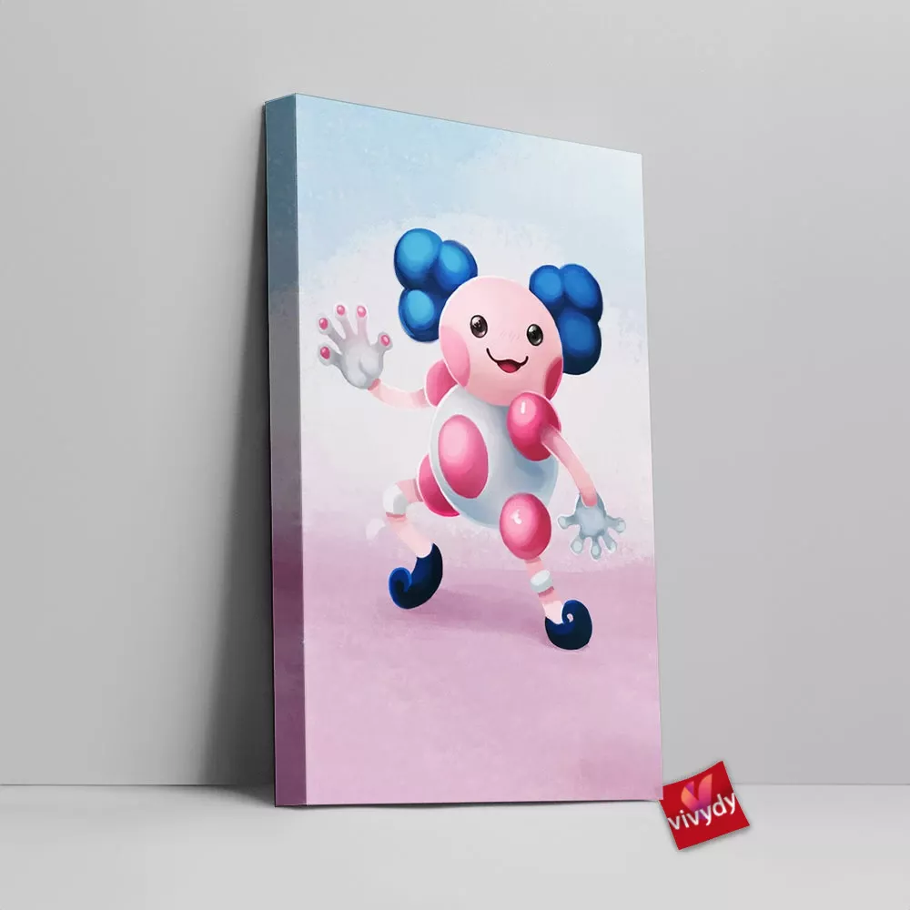 Mr Mime Canvas Wall Art