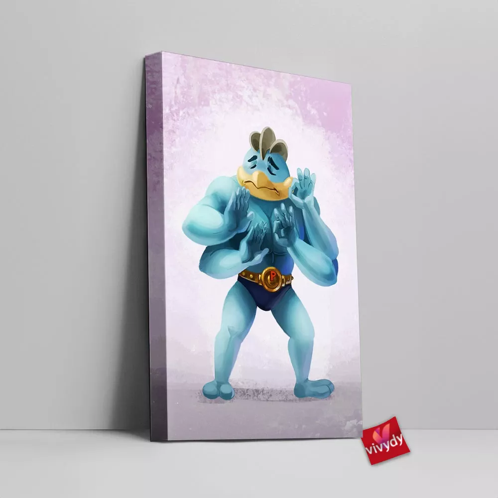 Machamp Canvas Wall Art