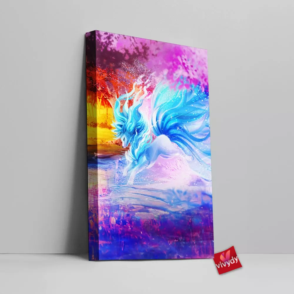 Ninetales Canvas Wall Art