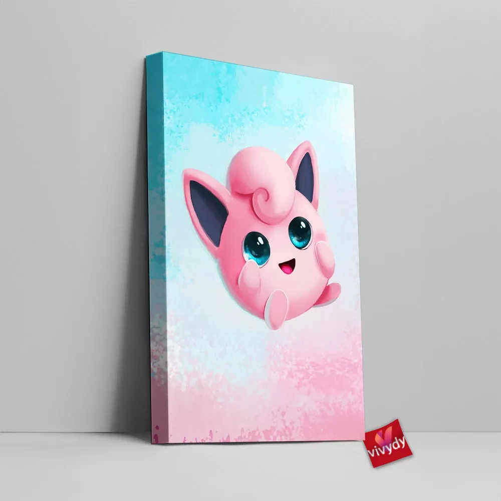 Jigglypuff Canvas Wall Art