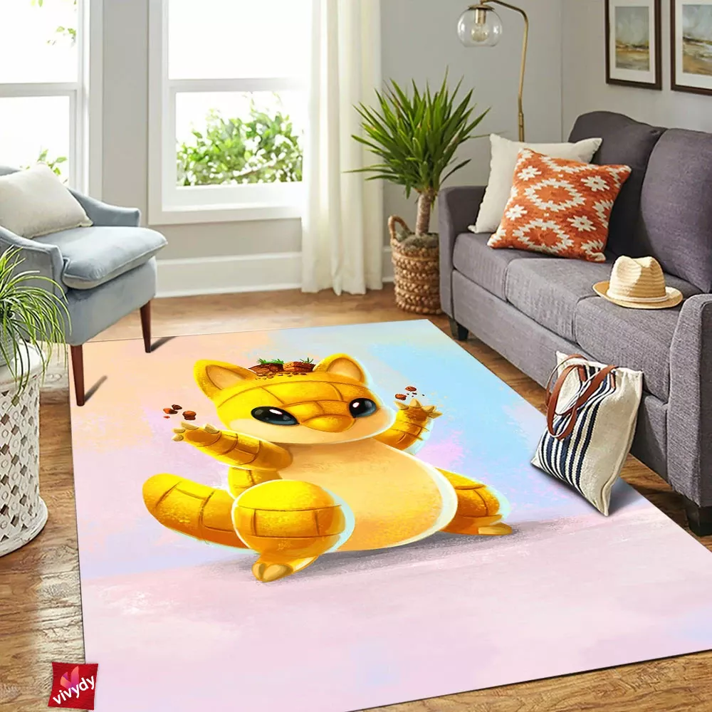 Sandshrew Rectangle Rug