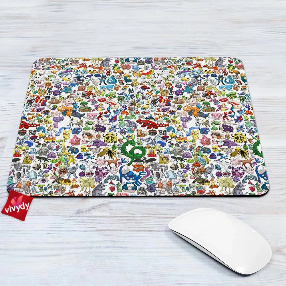 Pokemon Mouse Pad