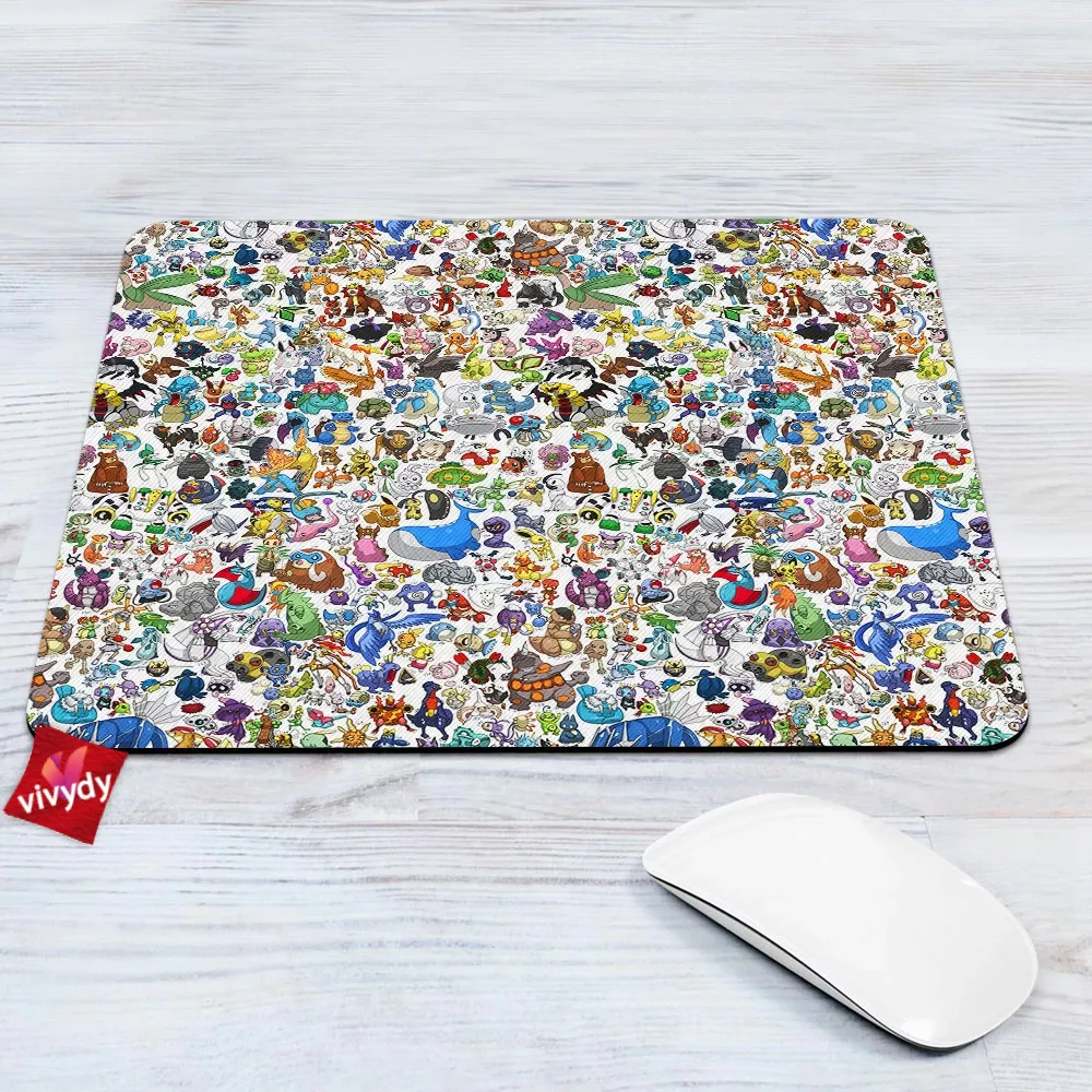 Pokemon Mouse Pad