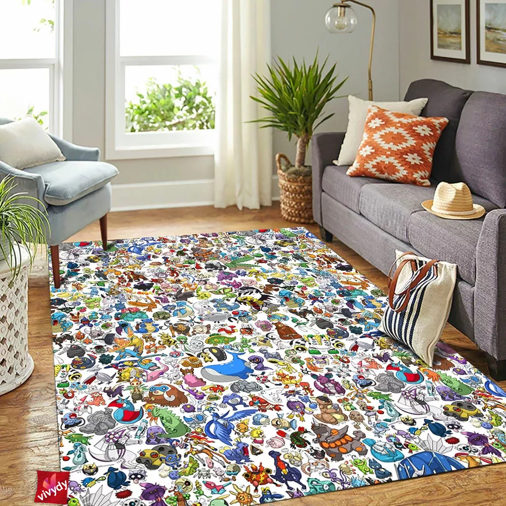 Pokemon Rectangle Rug