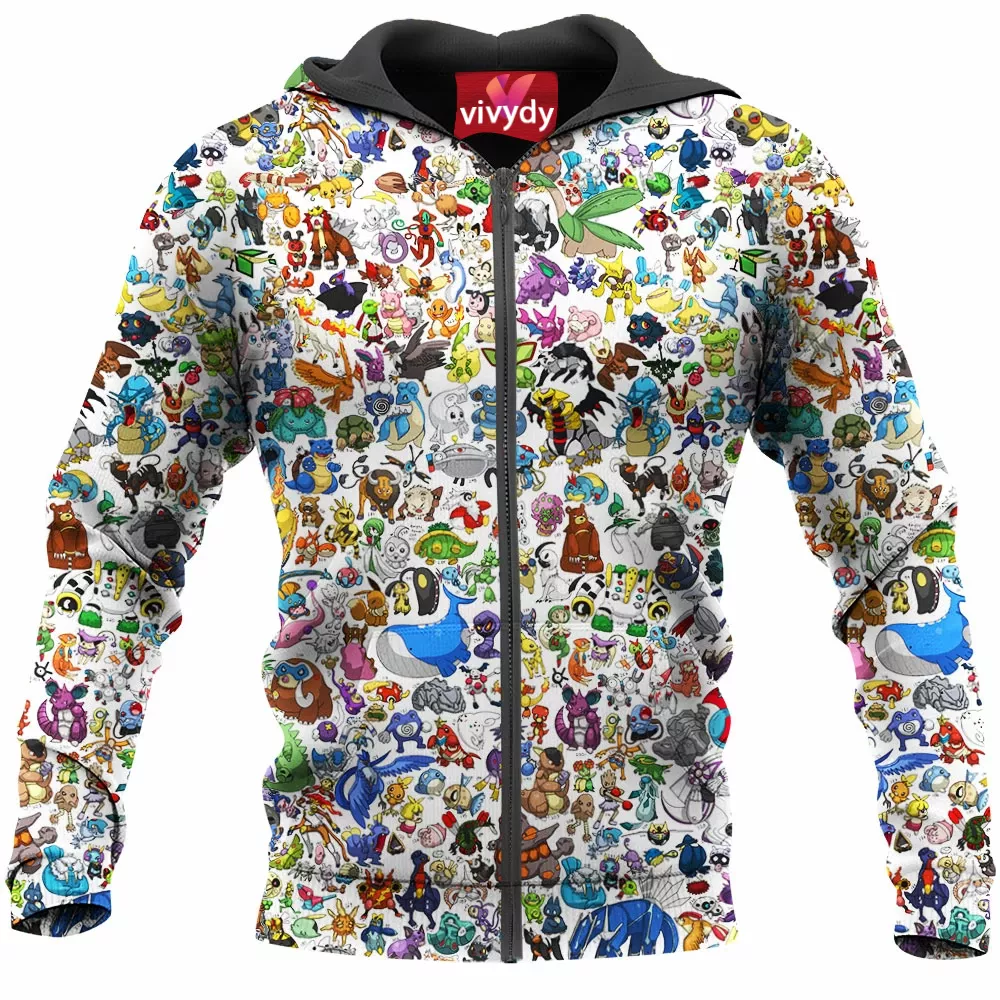 Pokemon Zip Hoodie