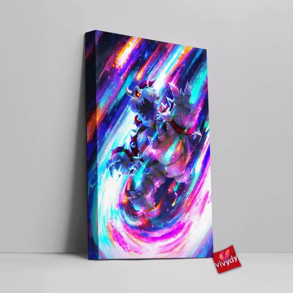 Bowser Canvas Wall Art