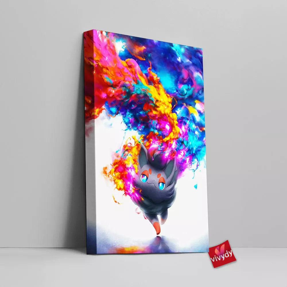 Zorua Canvas Wall Art