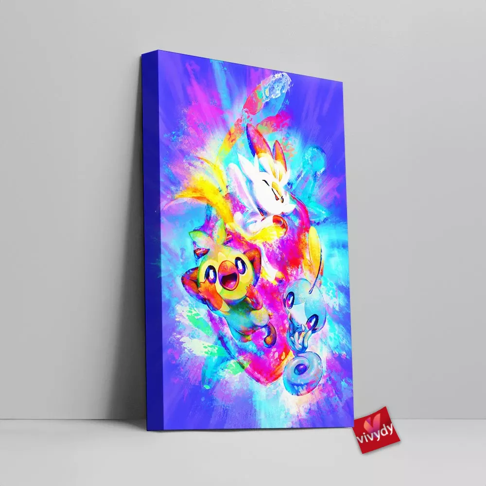 Pok?mon Sword And Shield Canvas Wall Art