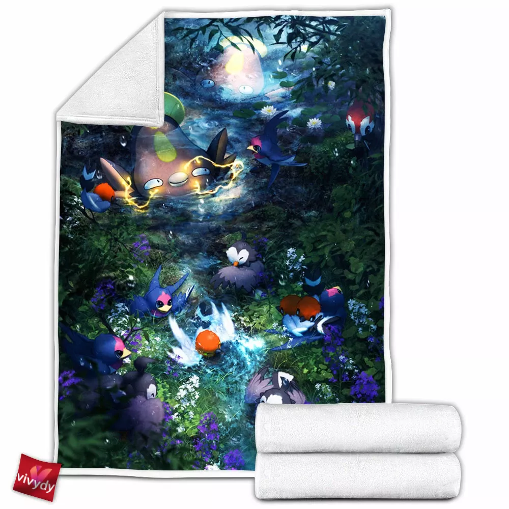 Pokemon Fleece Blanket