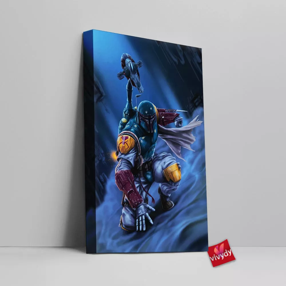 Boba Fett Canvas Wall Art