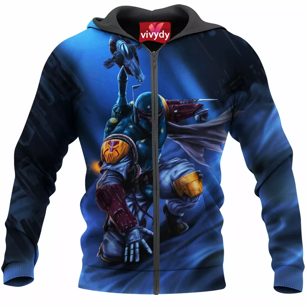 Boba Fett Zip Hoodie