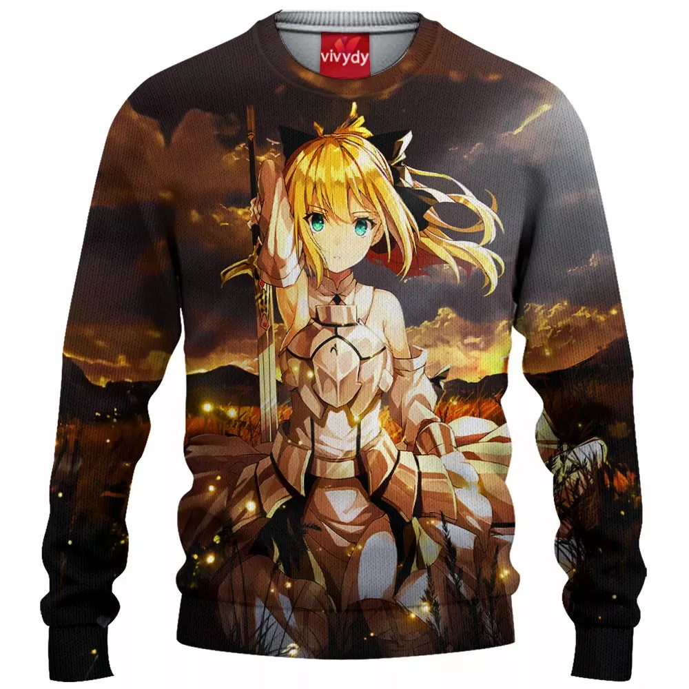 Saber Fate Knitted Sweater