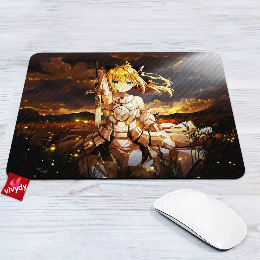 Saber Fate Mouse Pad