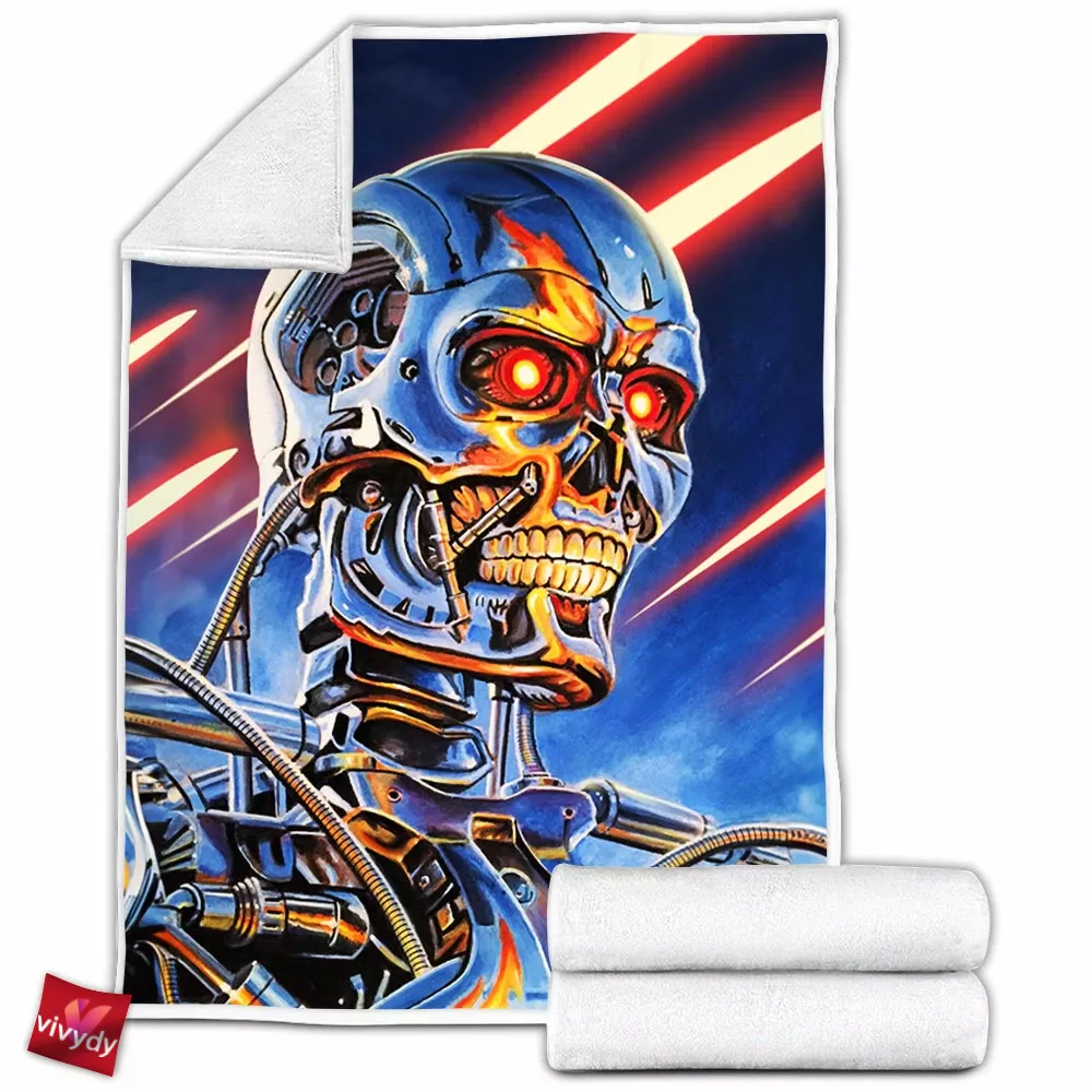 Terminator Fleece Blanket