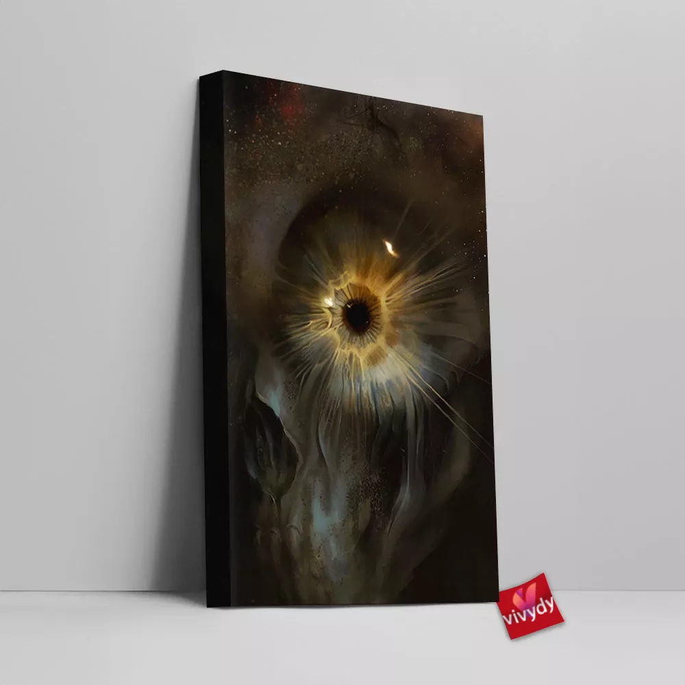 Space Eye Canvas Wall Art