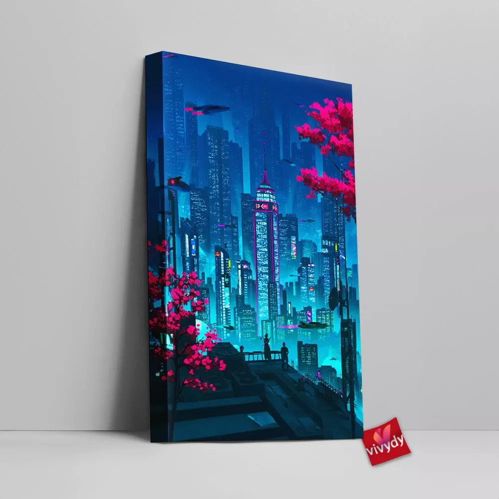 Cyberpunk Canvas Wall Art