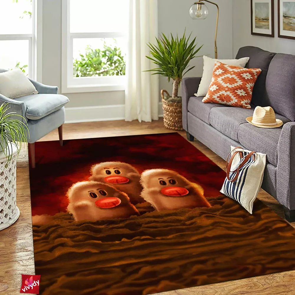 Dugtrio Rectangle Rug