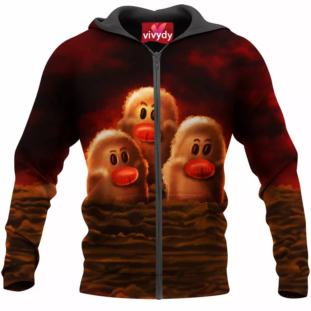 Dugtrio Zip Hoodie