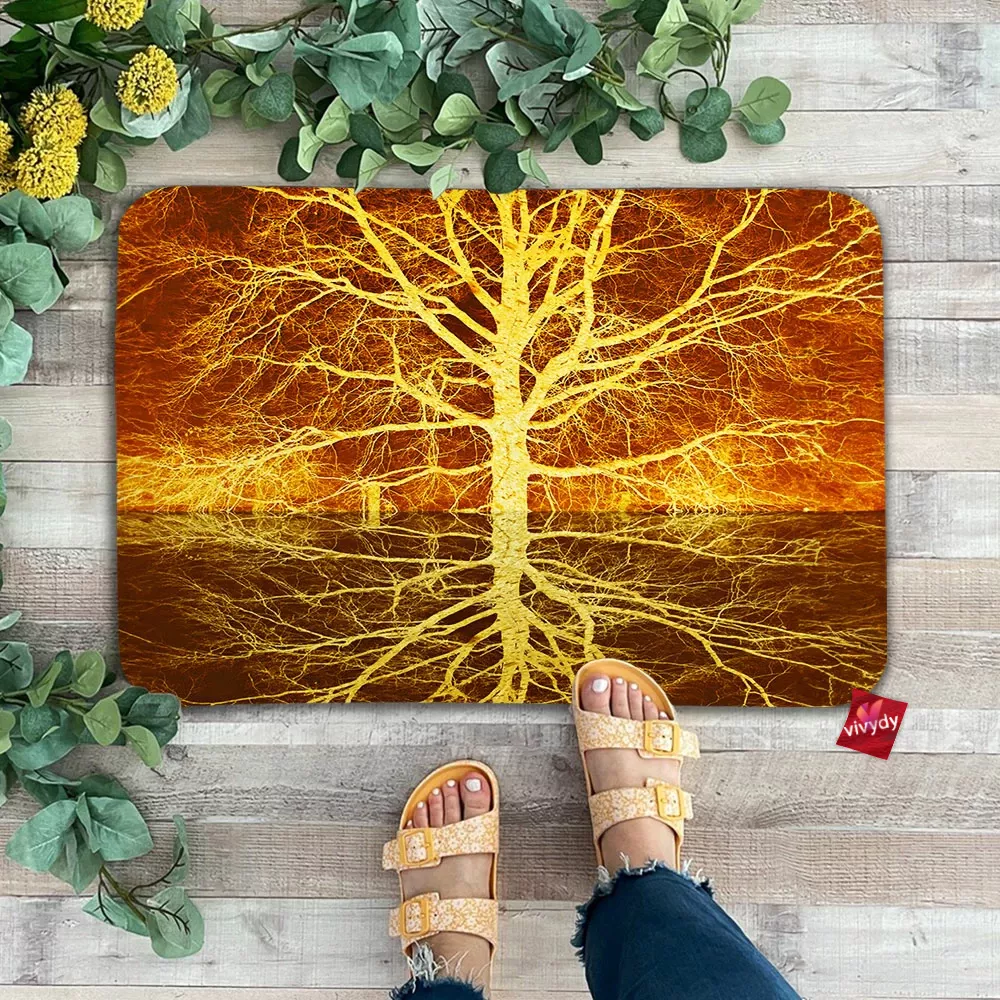 Autumn Ablaze Reflection Doormat