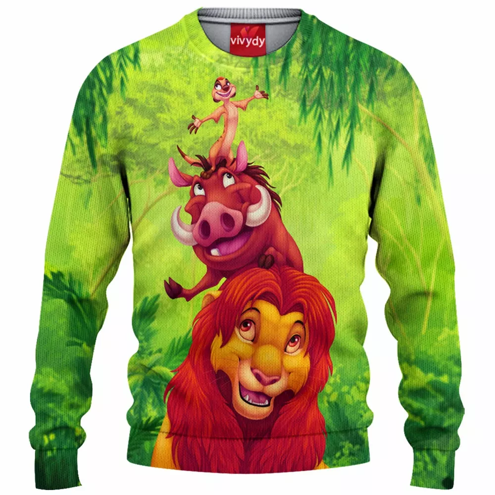 Hakuna Matata Knitted Sweater