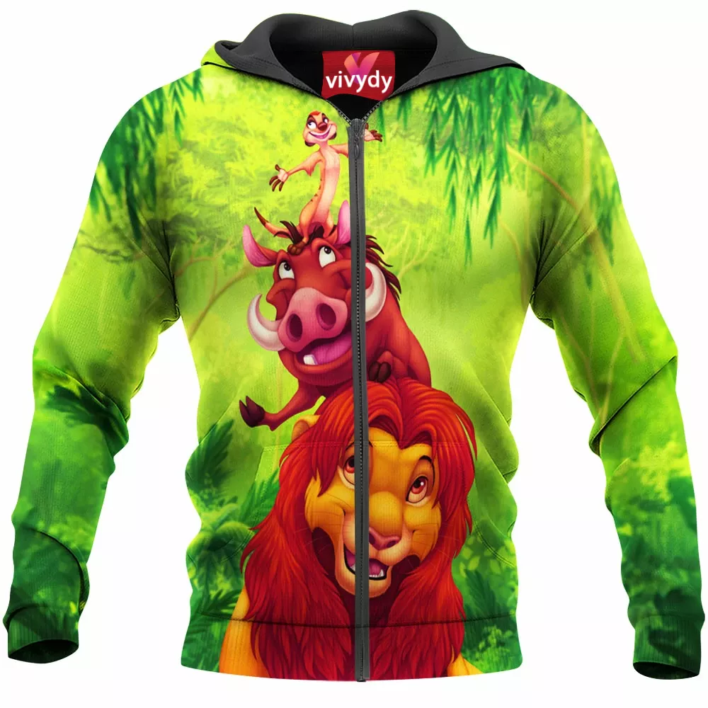 Hakuna Matata Zip Hoodie