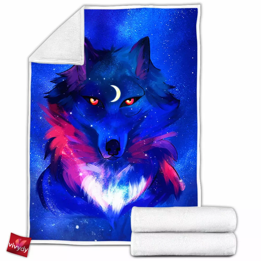 Wolf Fleece Blanket