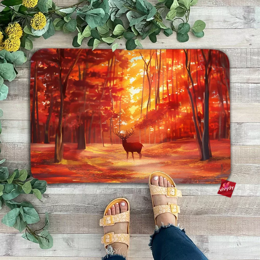 Autumn Stag Doormat