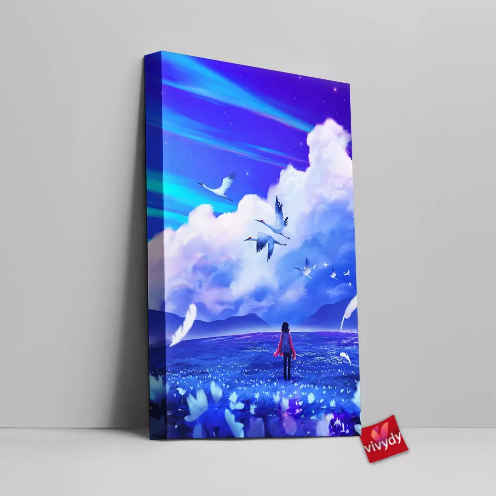 Howl S Meadow Canvas Wall Art