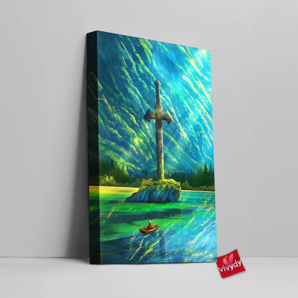 Sword Island Canvas Wall Art