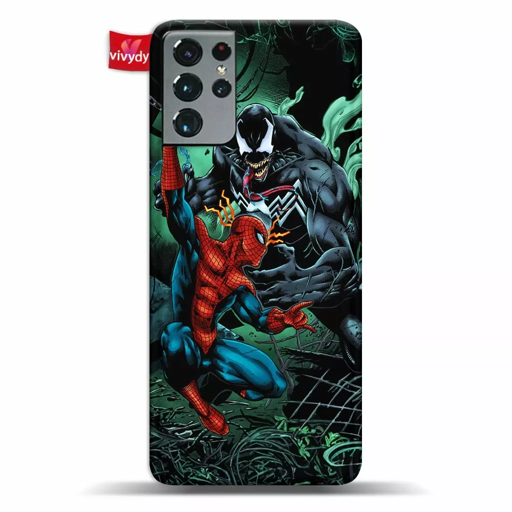 Spider-man Vs Venom Phone Case Samsung