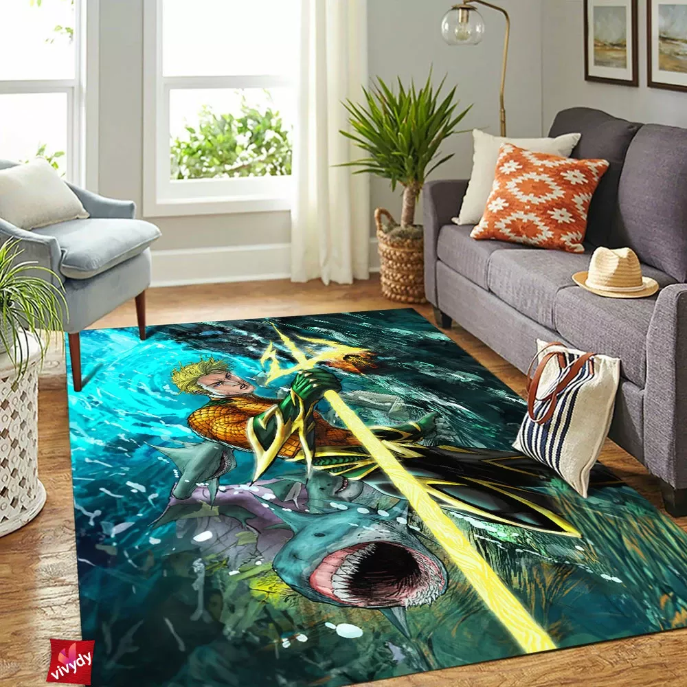 Aquaman Rectangle Rug