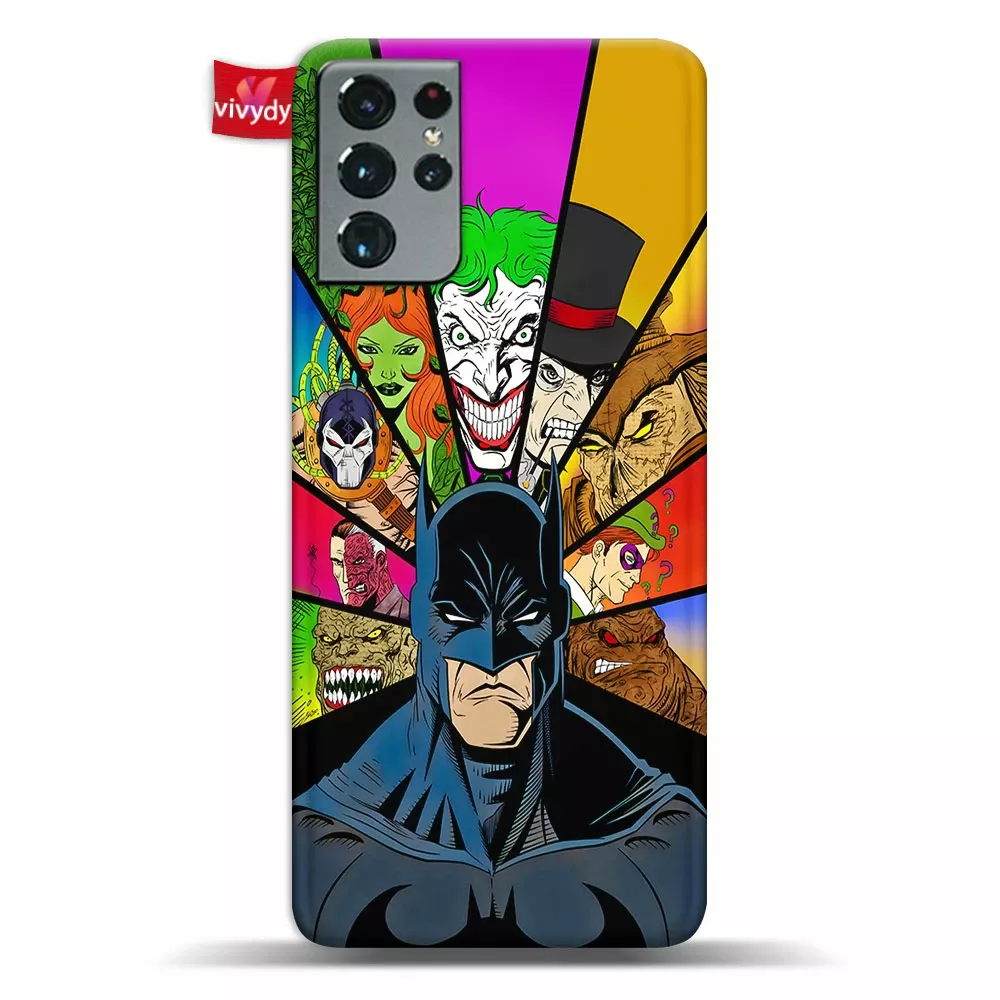 Batman And Villains Phone Case Samsung