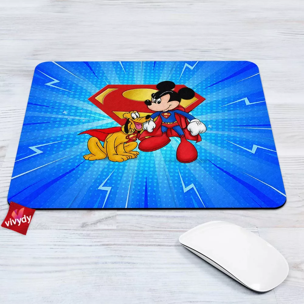 Mickey Mouse And Pluto Animated Mouse Pad