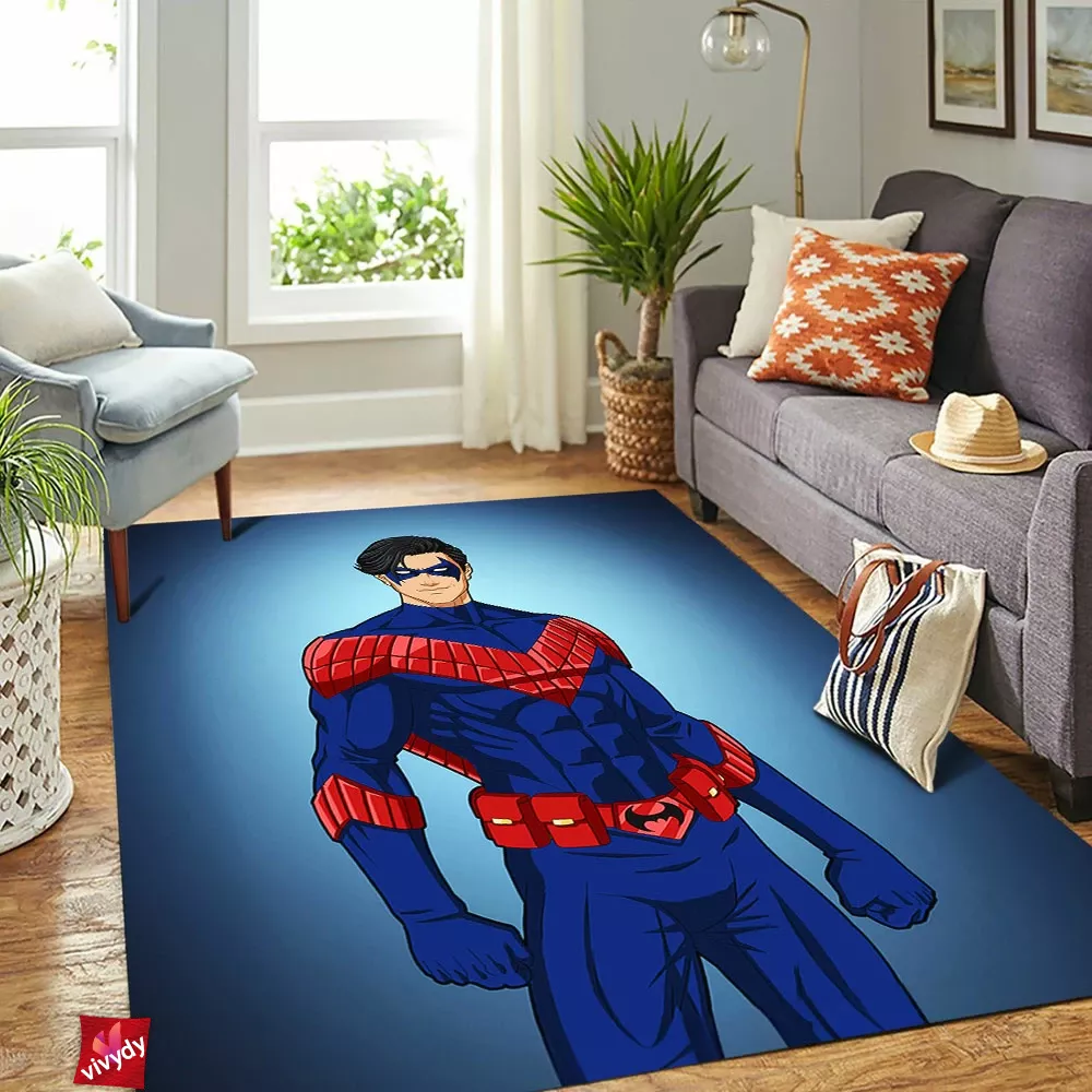 Nightwing Rectangle Rug