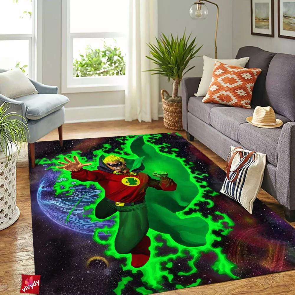 Green Lantern Rectangle Rug