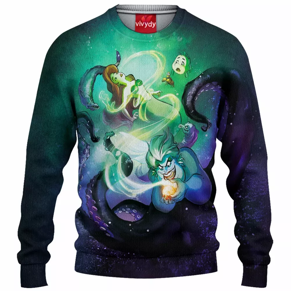 The Little Mermaid Knitted Sweater