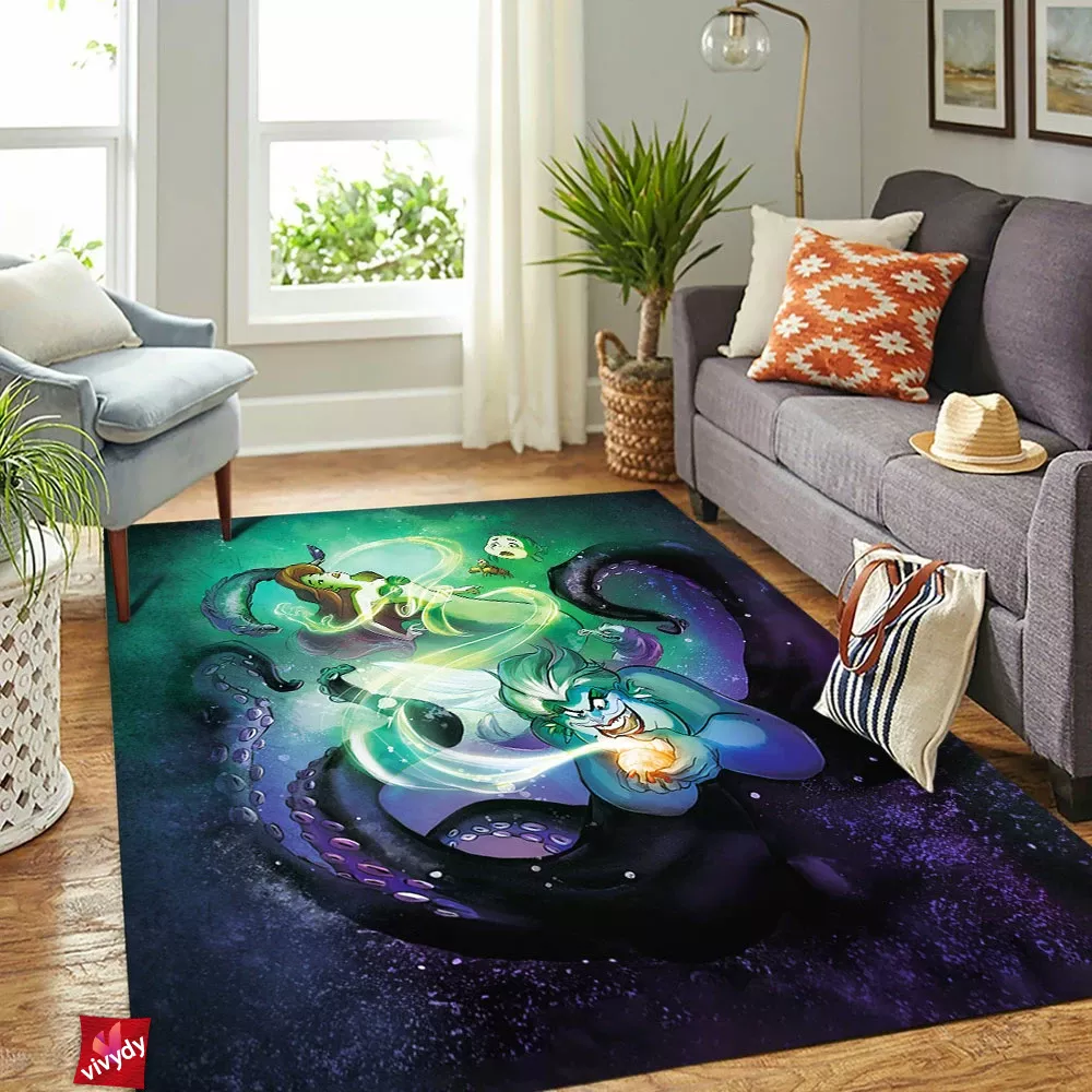 The Little Mermaid Rectangle Rug