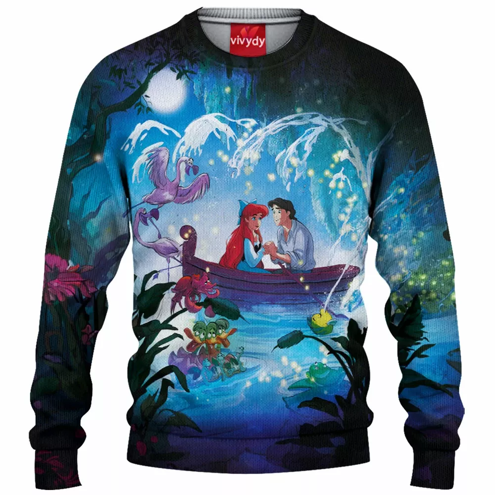 The Little Mermaid Knitted Sweater