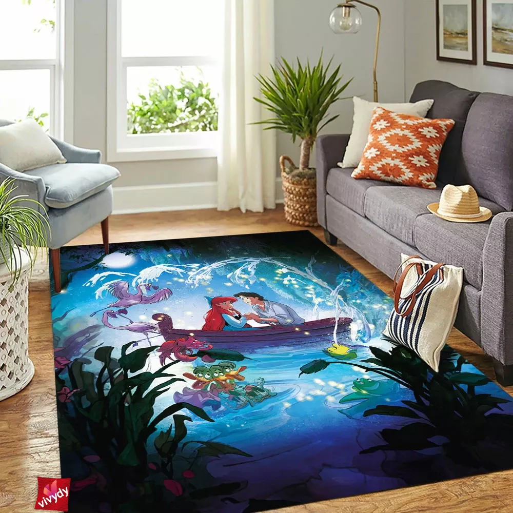 The Little Mermaid Rectangle Rug