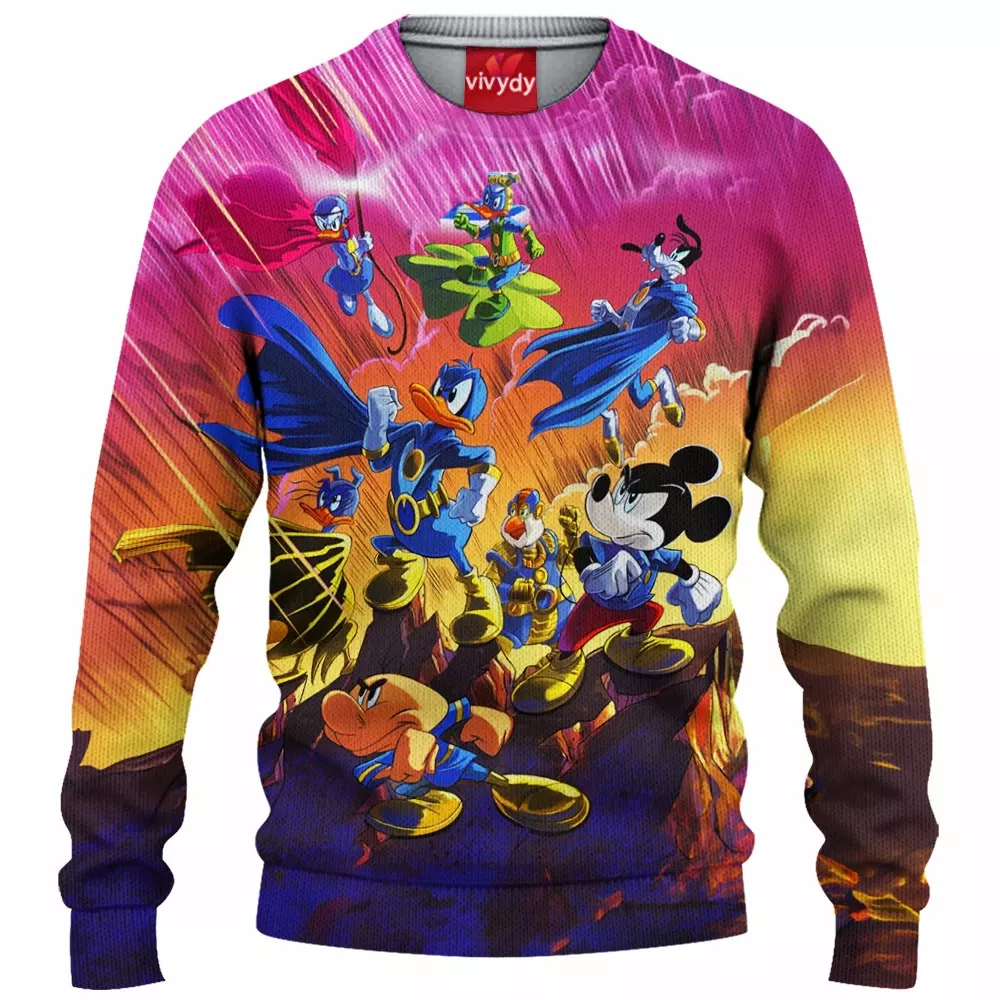 Animated’s Hero Squad Knitted Sweater