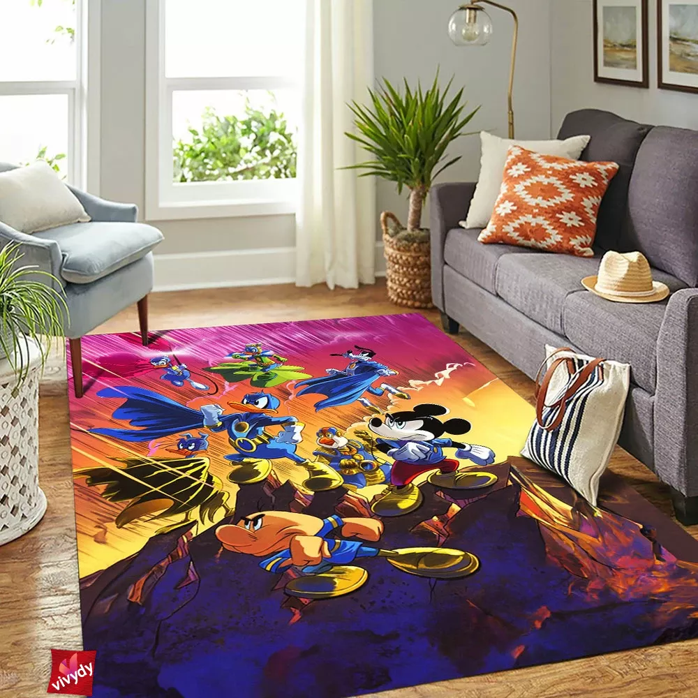 Animated’s Hero Squad Rectangle Rug