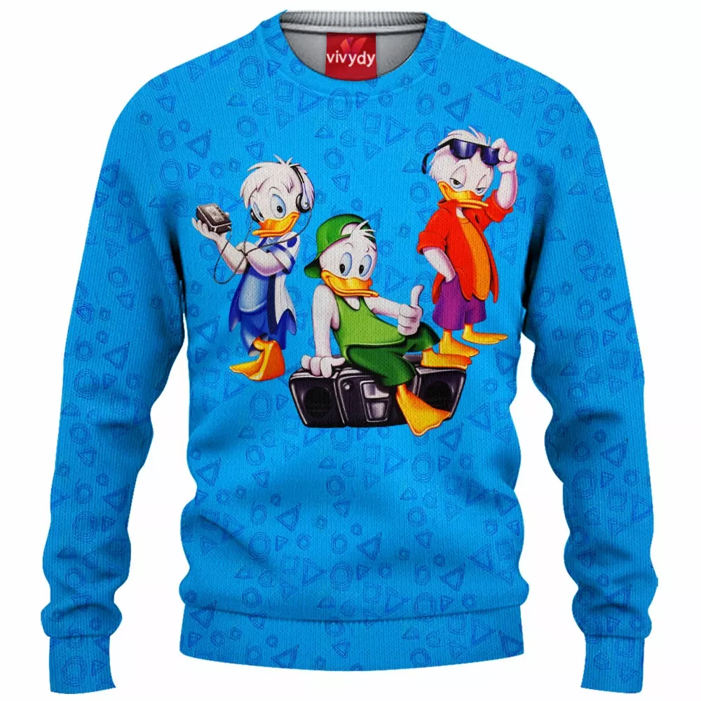 Quack Pack Knitted Sweater