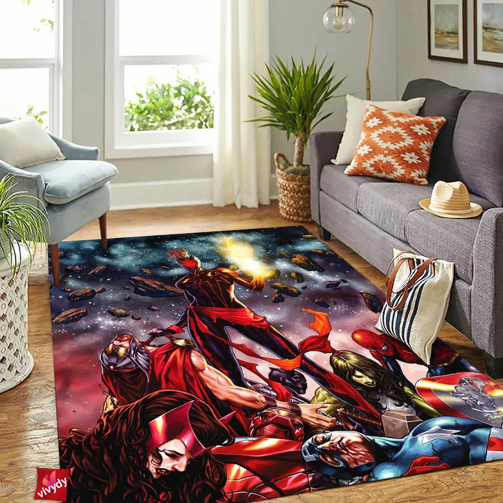 Captain Comic Rectangle Rug